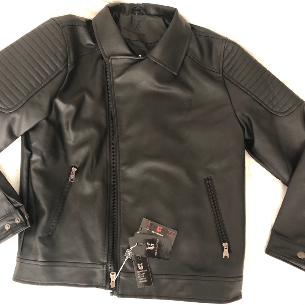 Men’s World Collection Leather Jacket
